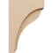 Ekena Millwork 7"W x 14"D x 21"H Classic Helena Rough Cedar Woodgrain TimberThane Corbel, Primed Tan CORUR07X14X21HELRCPR - alternate 5